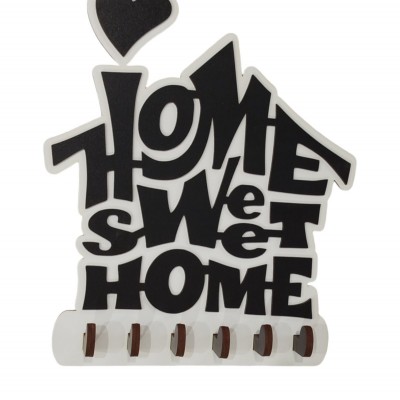 Поставка за ключове HOME SWEET HOME къщичка